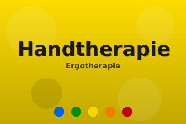 Handtherapie Ergotherapie